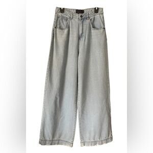Love for humanity Wide-Leg Jeans